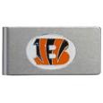 Cincinnati Bengals Brushed Metal Money Clip
